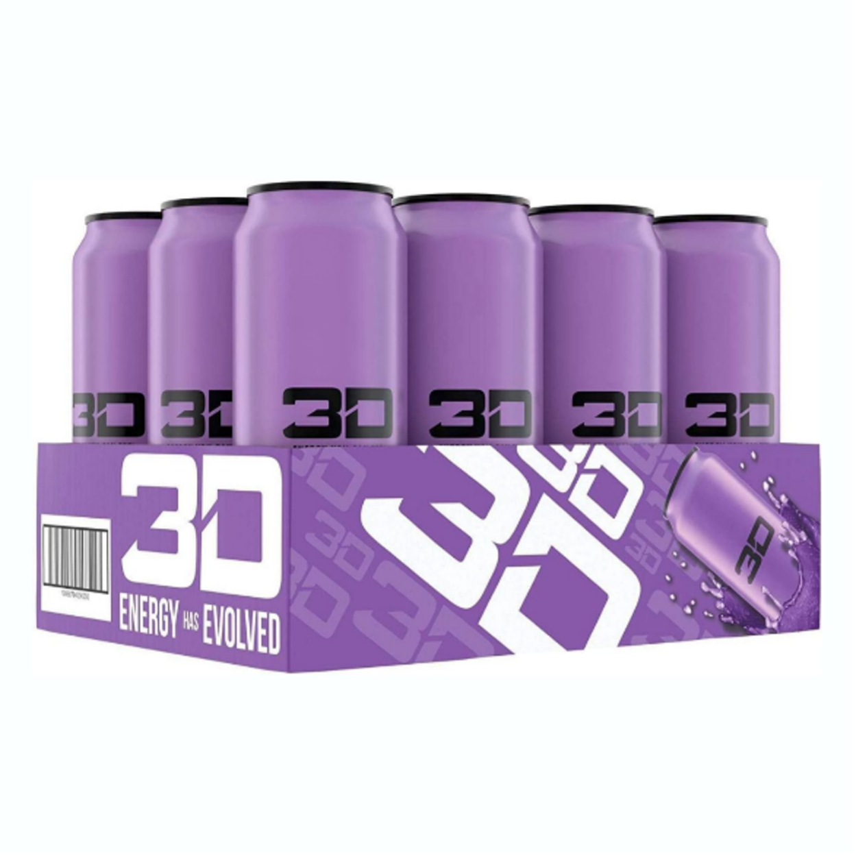 3D Energy Drinks (12 x 473ml)
