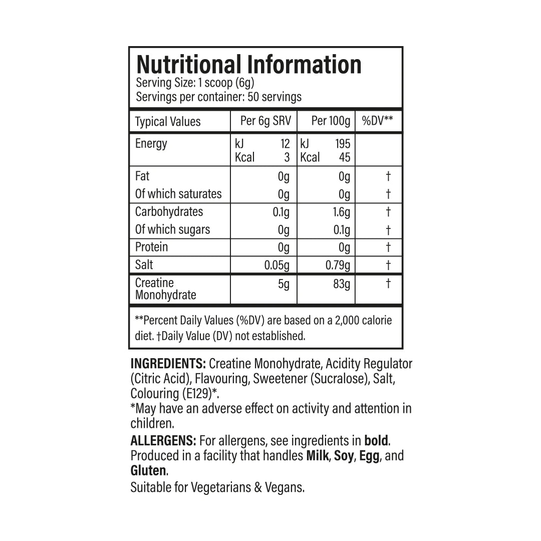 TBJP Flavoured Creatine Monohydrate
