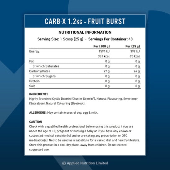 Applied Nutrition Carb X
