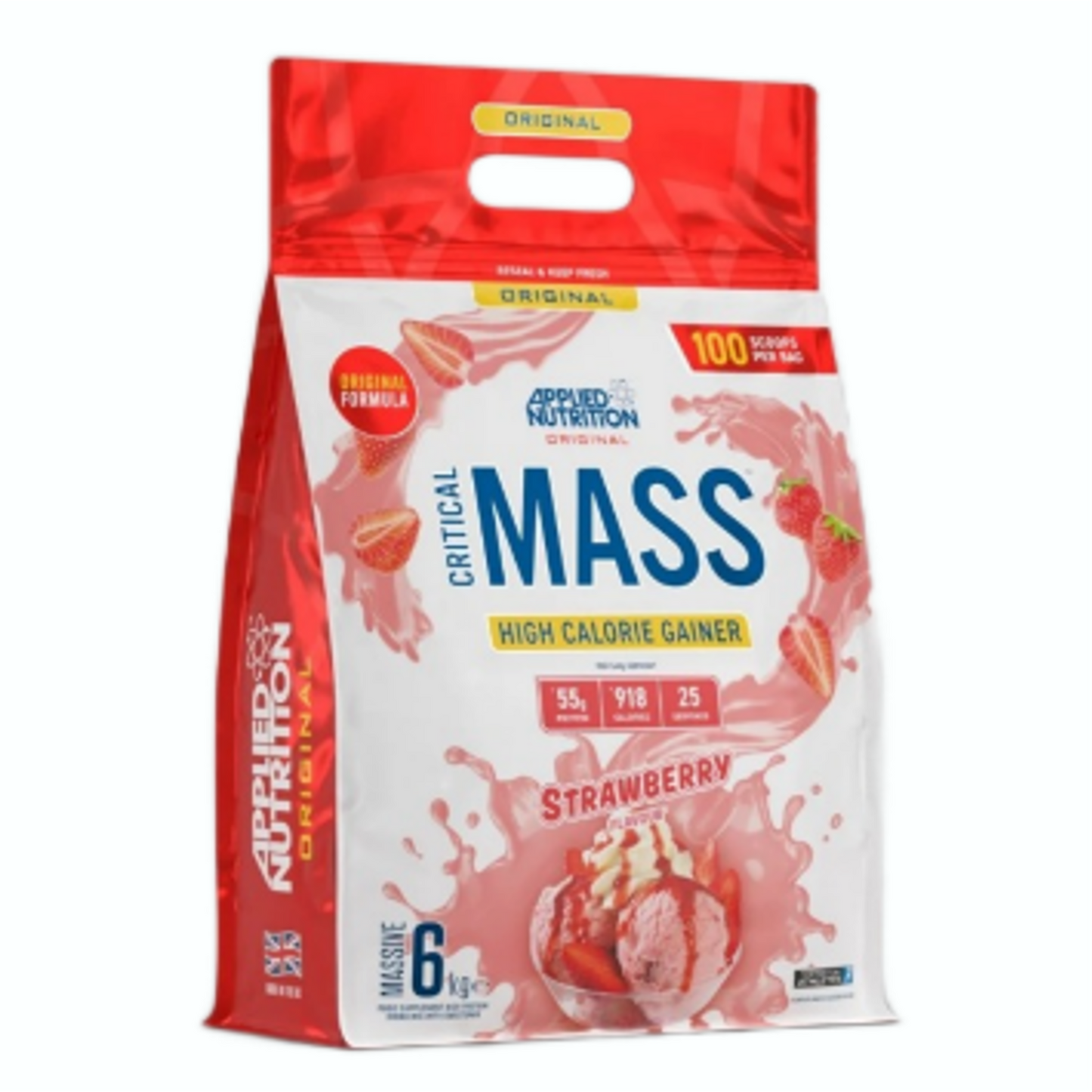 Applied Nutrition Critical Mass Original High Calorie Gainer
