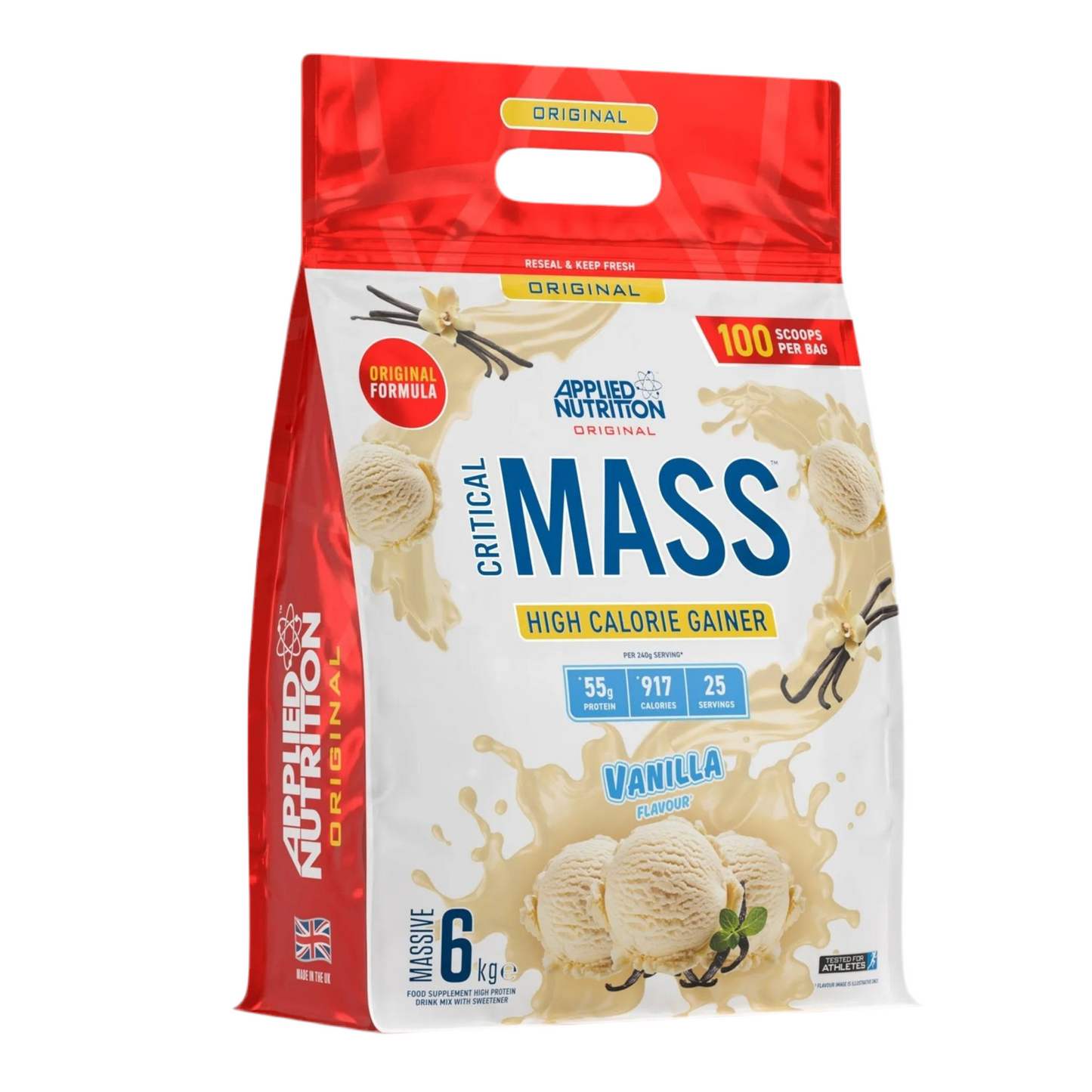 Applied Nutrition Critical Mass Original High Calorie Gainer