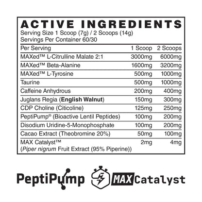 Naughty Boy Menace V2 Pre-Workout
