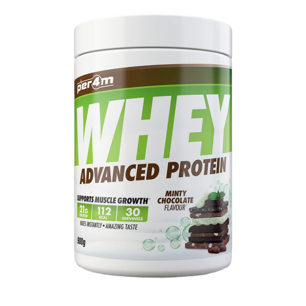 Whey protein powder container with minty chocolate flavor on a white background Assured Supplements Belfast Northern Ireland Irish ni supplements shape shifter myprotein esn elite supps discount shapeshifter