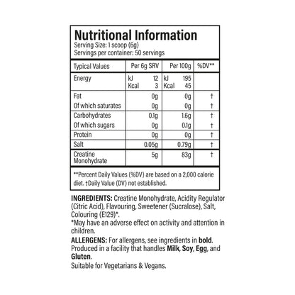 TBJP Flavoured Creatine Monohydrate