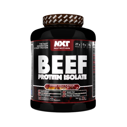 NXT Nutrition BEEF Protein Isolate 1.8kg Cherry Cola flavour