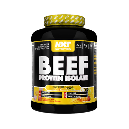 NXT Nutrition BEEF Protein Isolate 1.8kg Fruit Burst flavour