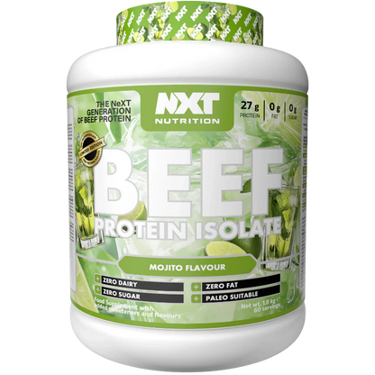 NXT Nutrition BEEF Protein Isolate 1.8kg Mojito flavour