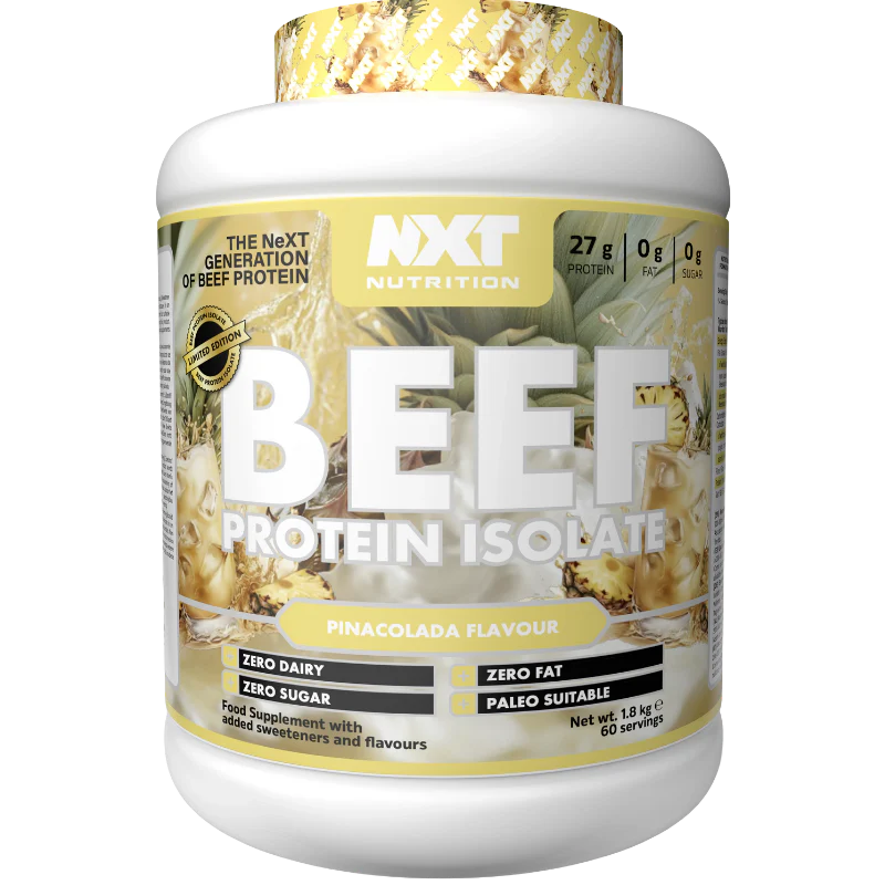NXT Nutrition BEEF Protein Isolate 1.8kg Pinacolada flavour