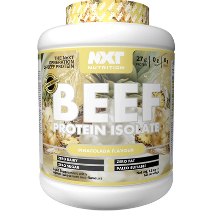 NXT Nutrition BEEF Protein Isolate 1.8kg Pinacolada flavour