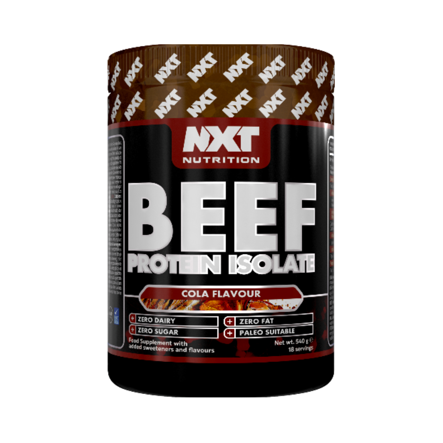 NXT Nutrition BEEF Protein Isolate 540g Cola flavour
