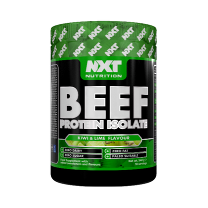 NXT Nutrition BEEF Protein Isolate 540g Kiwi & Lime flavour