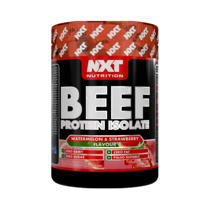 NXT Nutrition BEEF Protein Isolate 540g Watermelon & Strawberry flavour