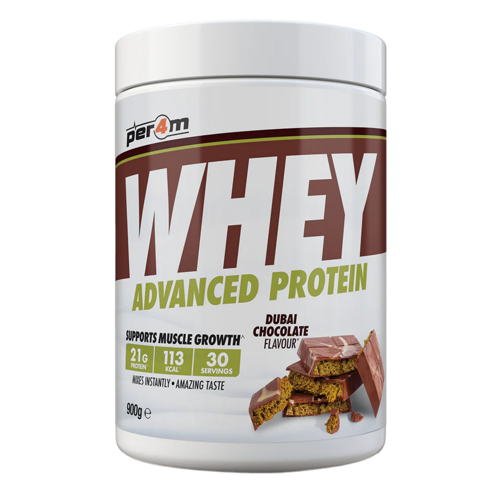 Per4m Whey Protein 900g Dubai Chocolate flavour