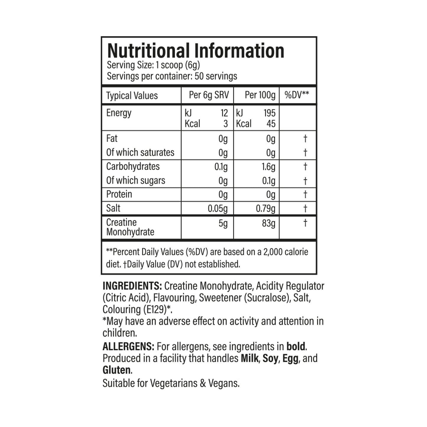 TBJP Flavoured Creatine Monohydrate