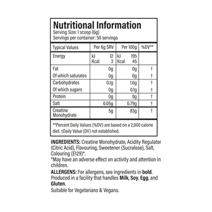 TBJP Flavoured Creatine Monohydrate