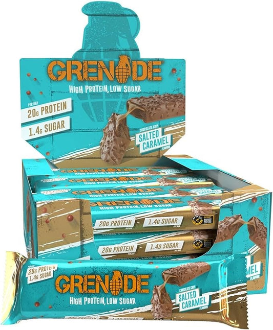 Salted Caramel Grenade Carb Killa Bars (12x60g)