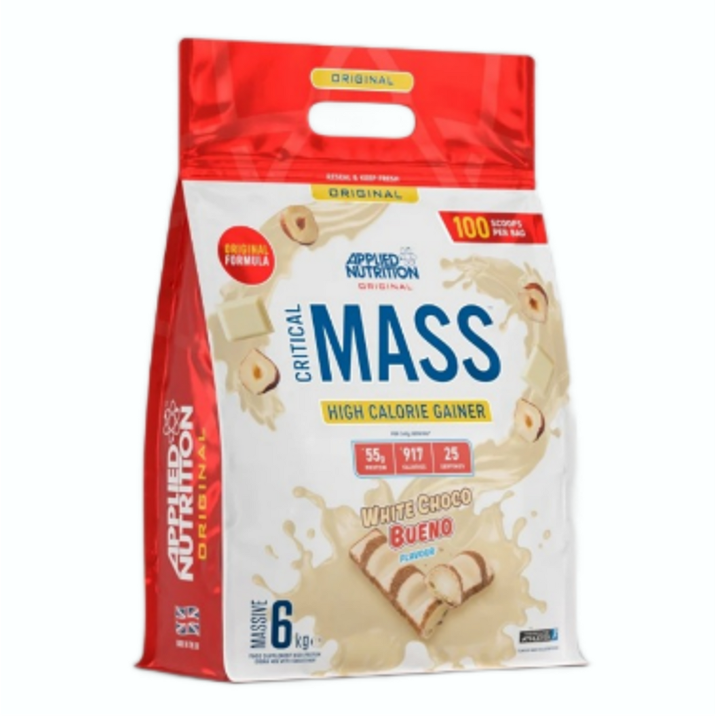 Applied Nutrition Critical Mass Original High Calorie Gainer