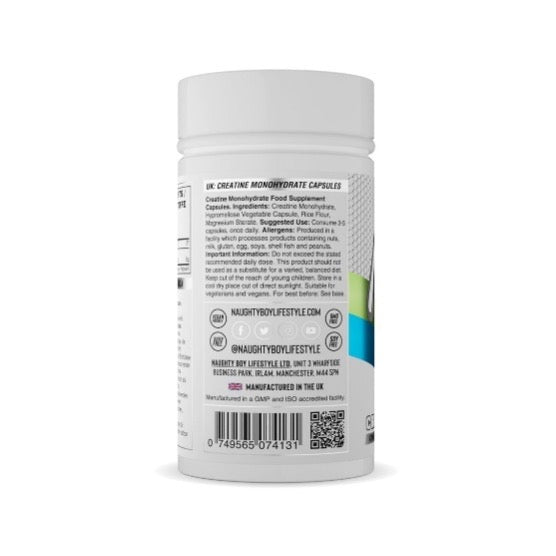 Naughty Boy Creatine Capsules