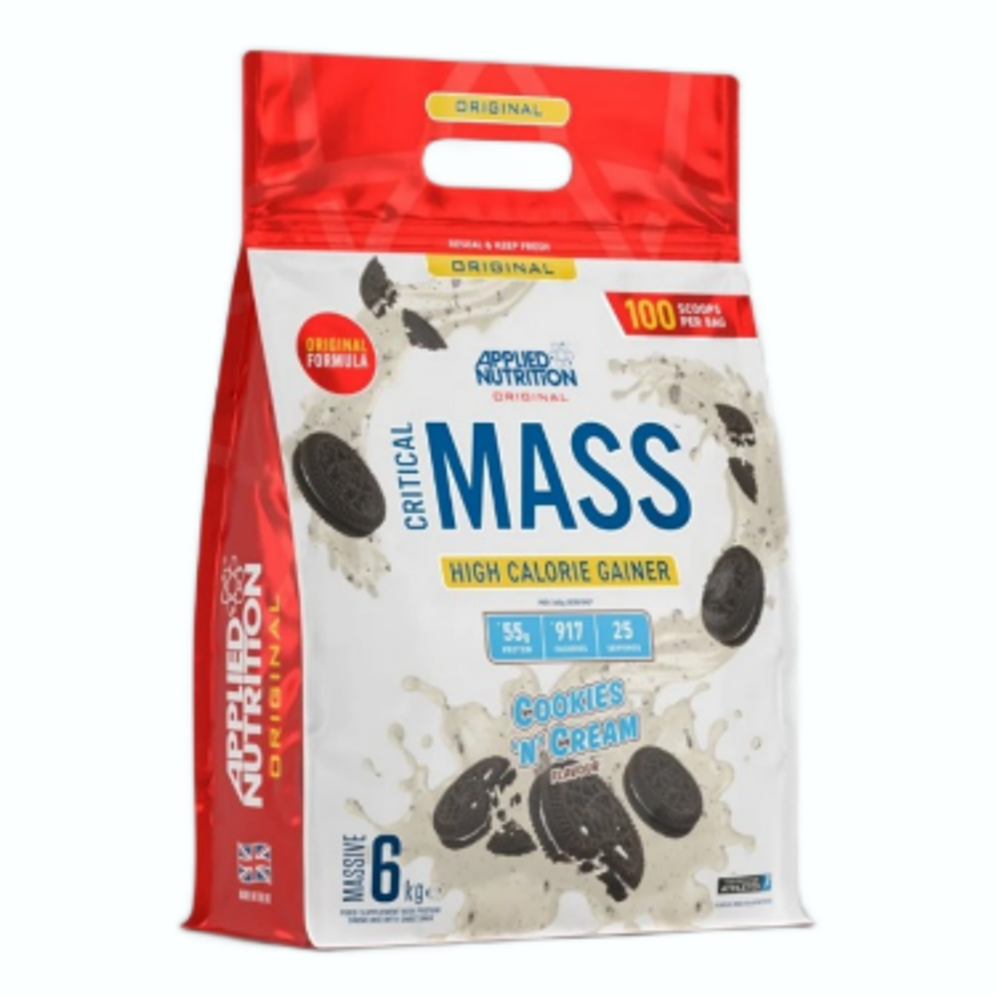 Applied Nutrition Critical Mass Original High Calorie Gainer