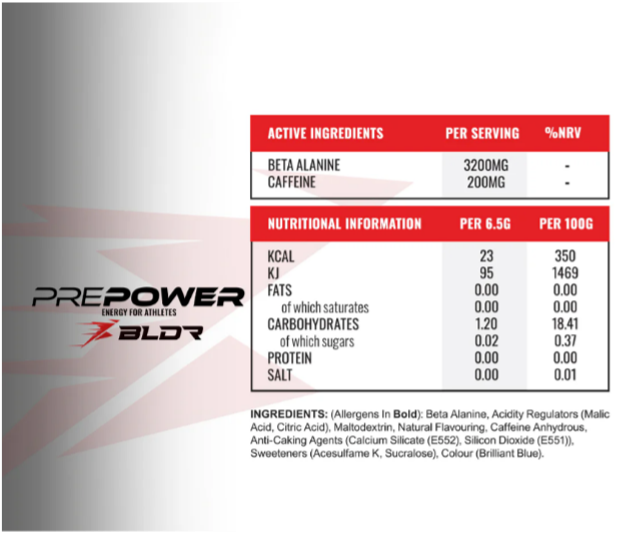 BLDR Pre Power