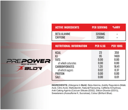 BLDR Pre-Power Travel Pack