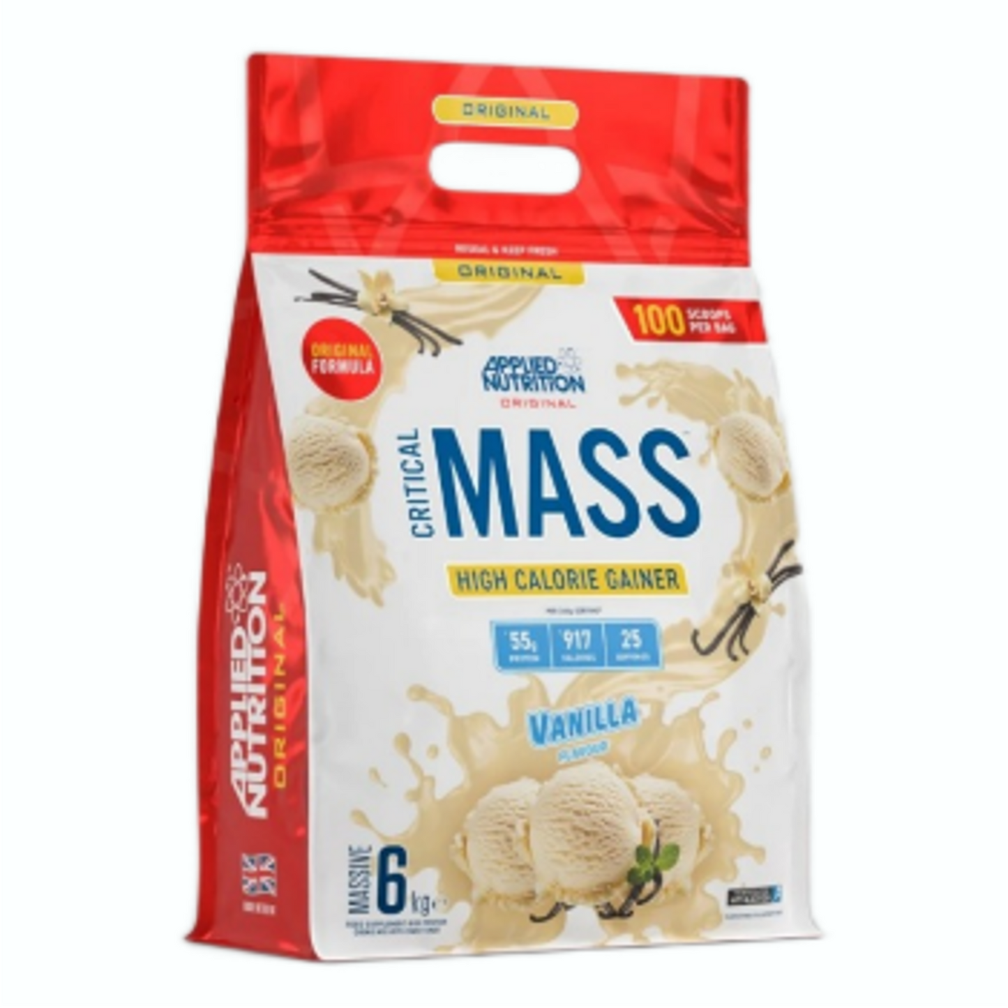 Applied Nutrition Critical Mass Original High Calorie Gainer